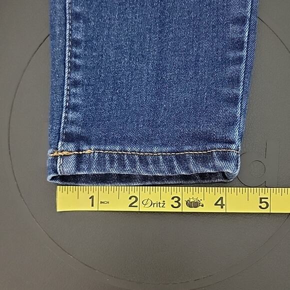 Everlane Ankle Cropped Mid-Rise Blue Denim Jeans 27 - Picture 10 of 12